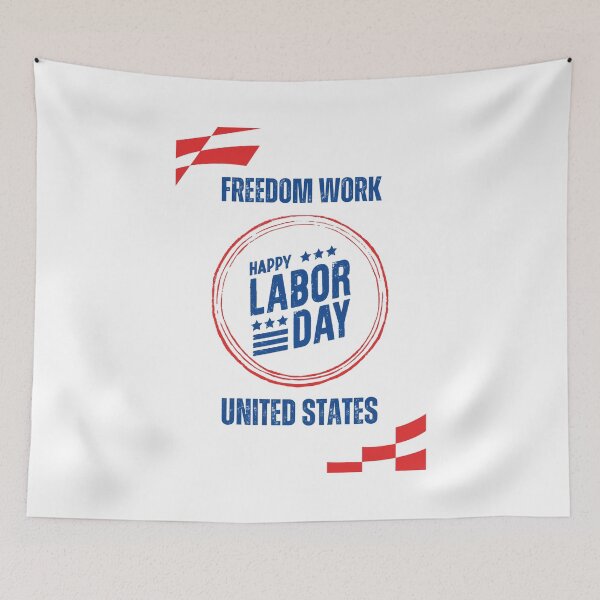 Item preview, happy labor day america design designed and sold by ketkidesign.