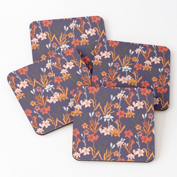 Item preview, Botanical Flower Pattern designed and sold by MadameHiro.