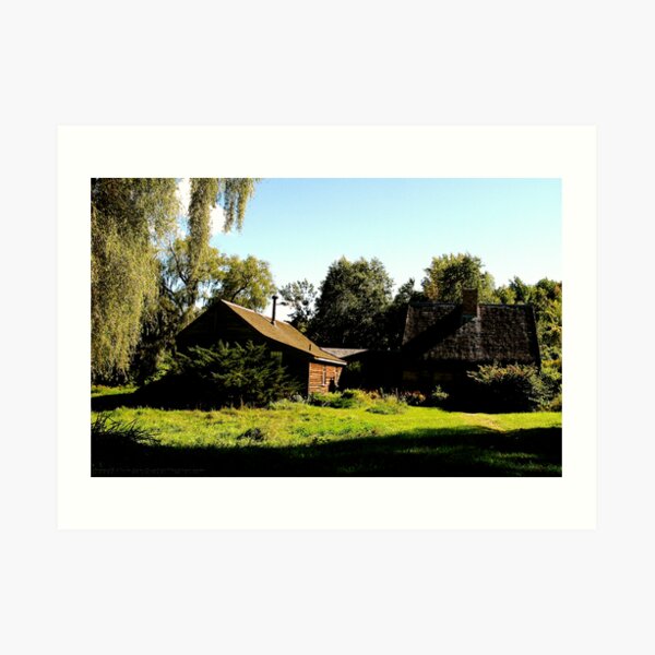 A Home In The Country Art Print