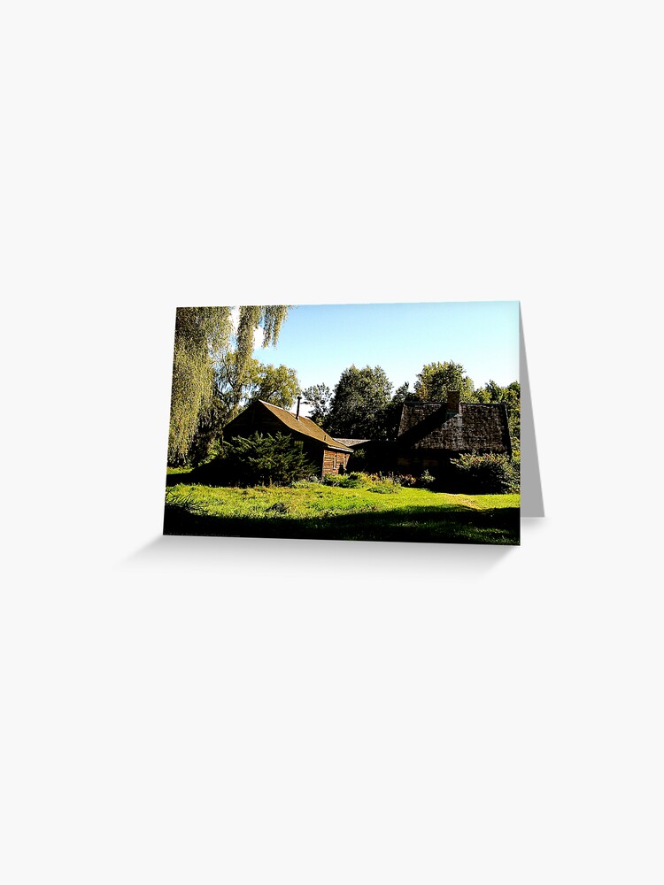Thumbnail 1 of 2, Greeting Card, A Home In The Country designed and sold by alvinsan9.