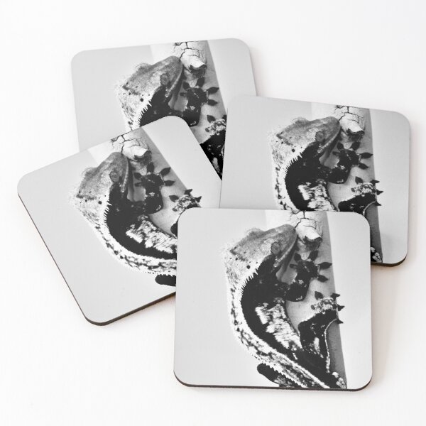 Item preview, Geco crestado B&N designed and sold by Mooncake-Geckos.