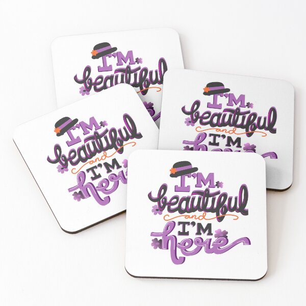 Item preview, I'm Beautiful and I'm Here. The Color Purple. designed and sold by KsuAnn.