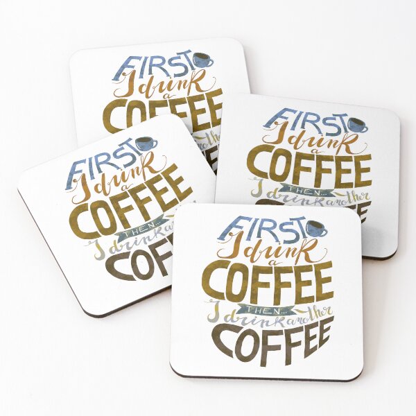 Item preview, First I drink a coffee designed and sold by Gaia Marfurt.