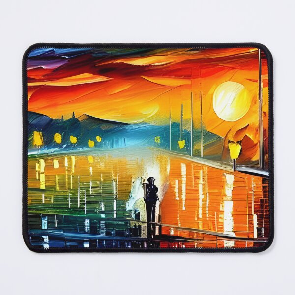 Item preview, Retro Sunset Modern Impressionism 2, Ai Generated Art  designed and sold by ACC .