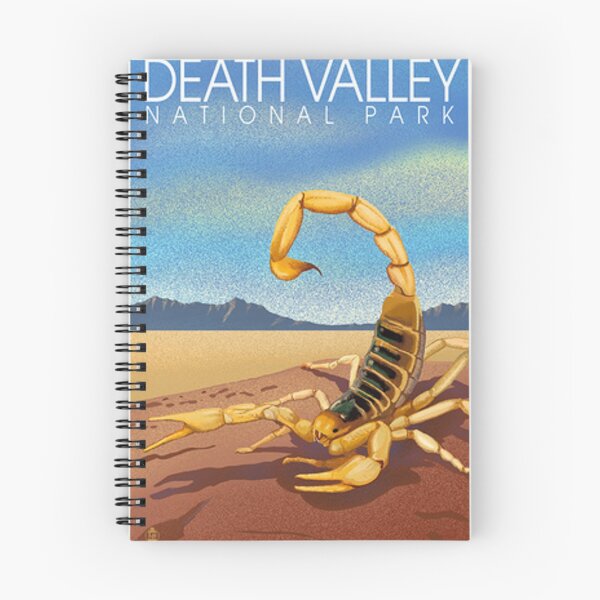 Item preview, Death Valley National Park Vintage Travel Decal - Scorpion designed and sold by MeLikeyTees.