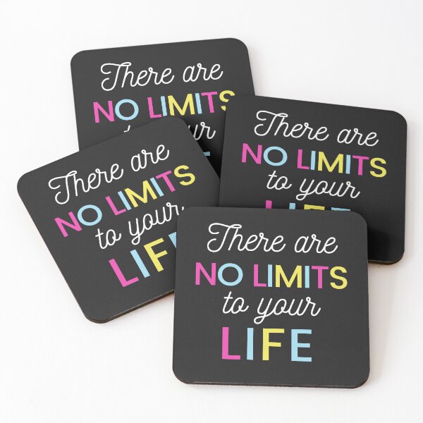 Item preview, there are no limits to your life- text based designed and sold by Best-Designers.