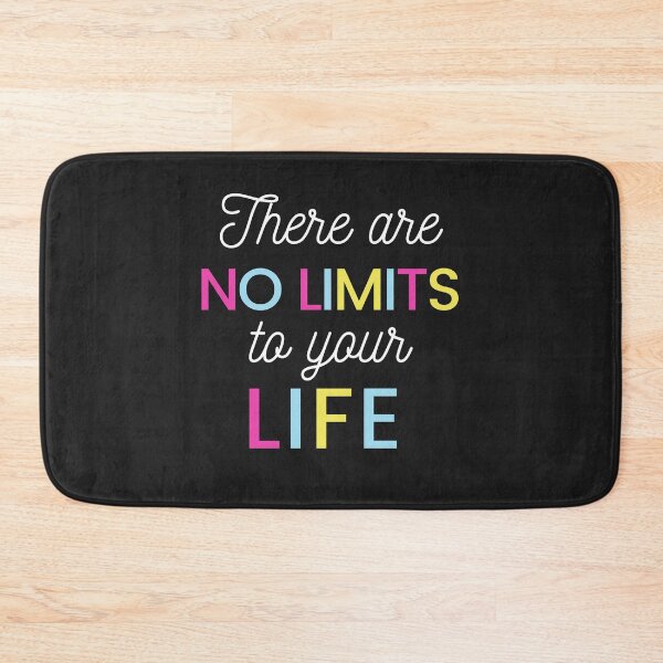 Item preview, there are no limits to your life- text based designed and sold by Best-Designers.
