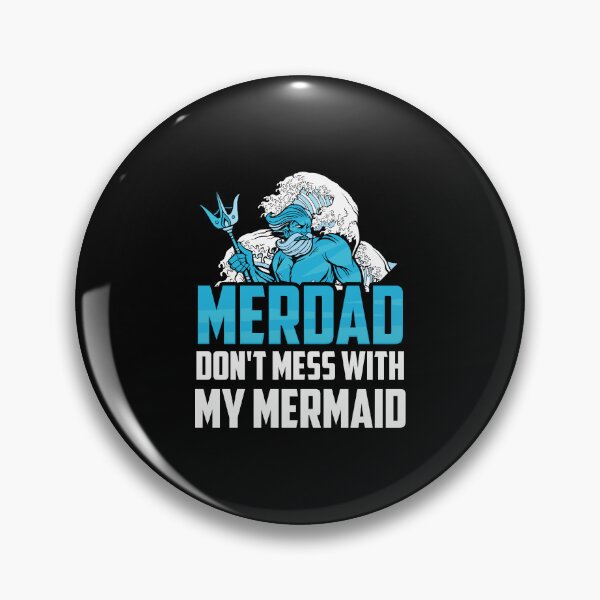 Item preview, Merdad Mermaid Dad Funny Father's Day Shirt For Husband designed and sold by haselshirt.