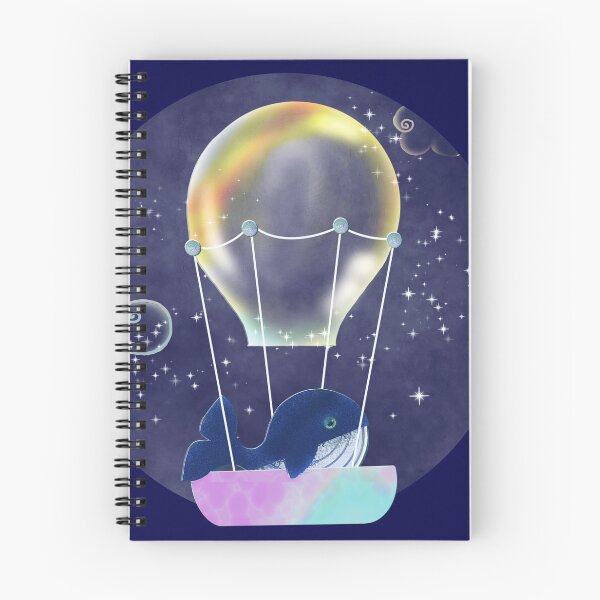 Item preview, HOT AIR BALLOON WHALE 437. designed and sold by sana90.