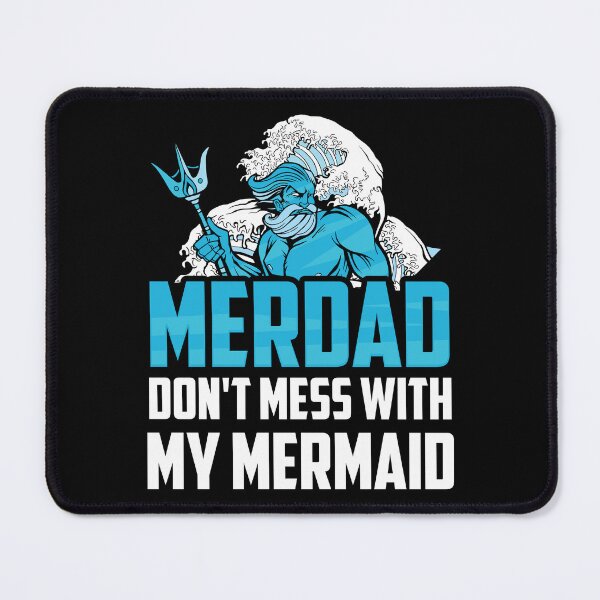 Item preview, Merdad Mermaid Dad Funny Father's Day Shirt For Husband designed and sold by haselshirt.
