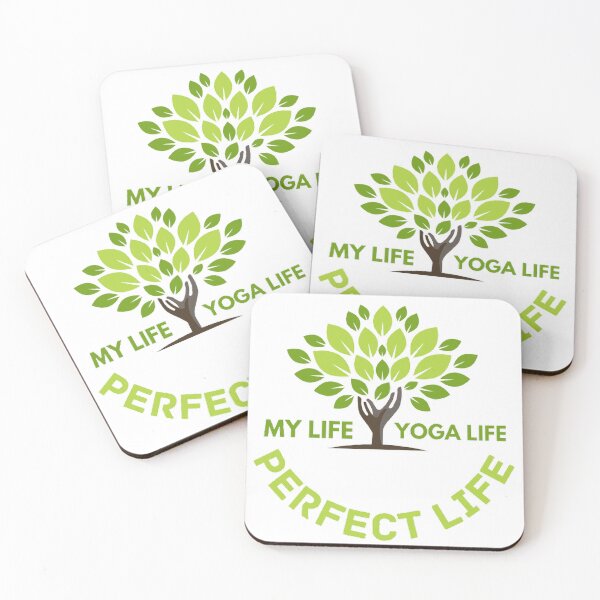 Item preview, My life+yoga life=perfect life designed and sold by Hammy97.