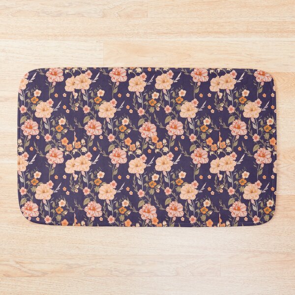 Item preview, Botanical Flower Pattern designed and sold by MadameHiro.