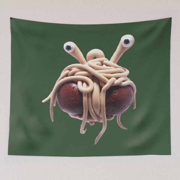 Item preview, Flying Spaghetti Monster designed and sold by RetroCentre.