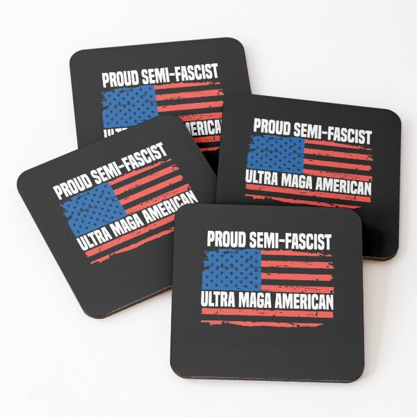 Item preview, Proud Semi Fascist Ultra Maga American designed and sold by Cute Shark.