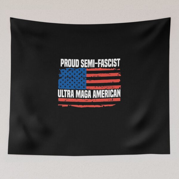 Item preview, Proud Semi Fascist Ultra Maga American designed and sold by Cute Shark.