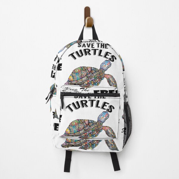 Item preview, Save the turtles keep the sea plastic free shirts, Save the turtles keep the sea plastic free masks, Save the turtles keep the sea plastic free stickers designed and sold by Poussyarts.
