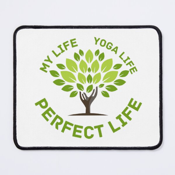 Item preview, My life+yoga life=perfect life designed and sold by Hammy97.