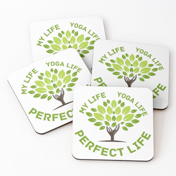Item preview, My life+yoga life=perfect life designed and sold by Hammy97.