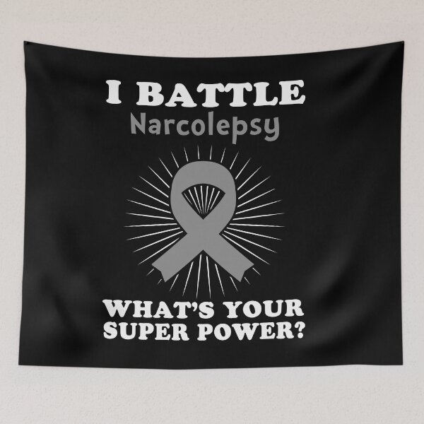 Item preview, I Battle Narcolepsy Funny Narcolepsy Warrior Gift designed and sold by rechardtee.