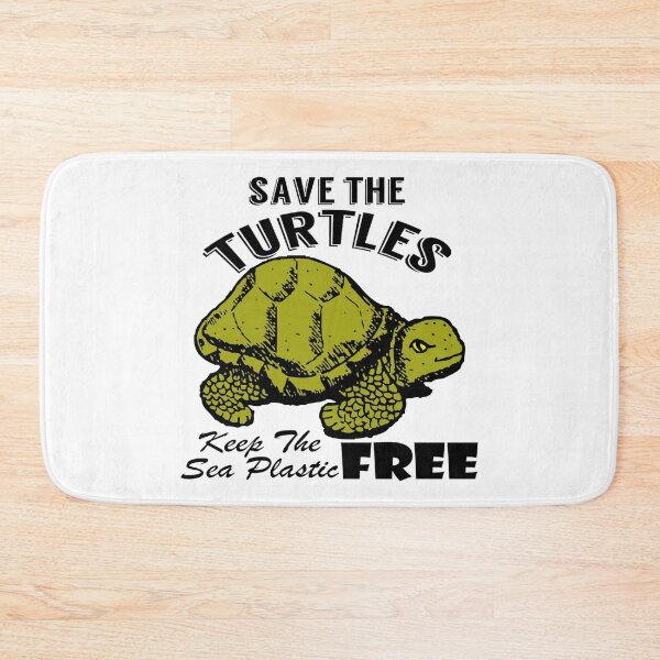Item preview, Save the turtles keep the sea plastic free shirts, Save the turtles keep the sea plastic free masks, Save the turtles keep the sea plastic free stickers  designed and sold by Poussyarts.