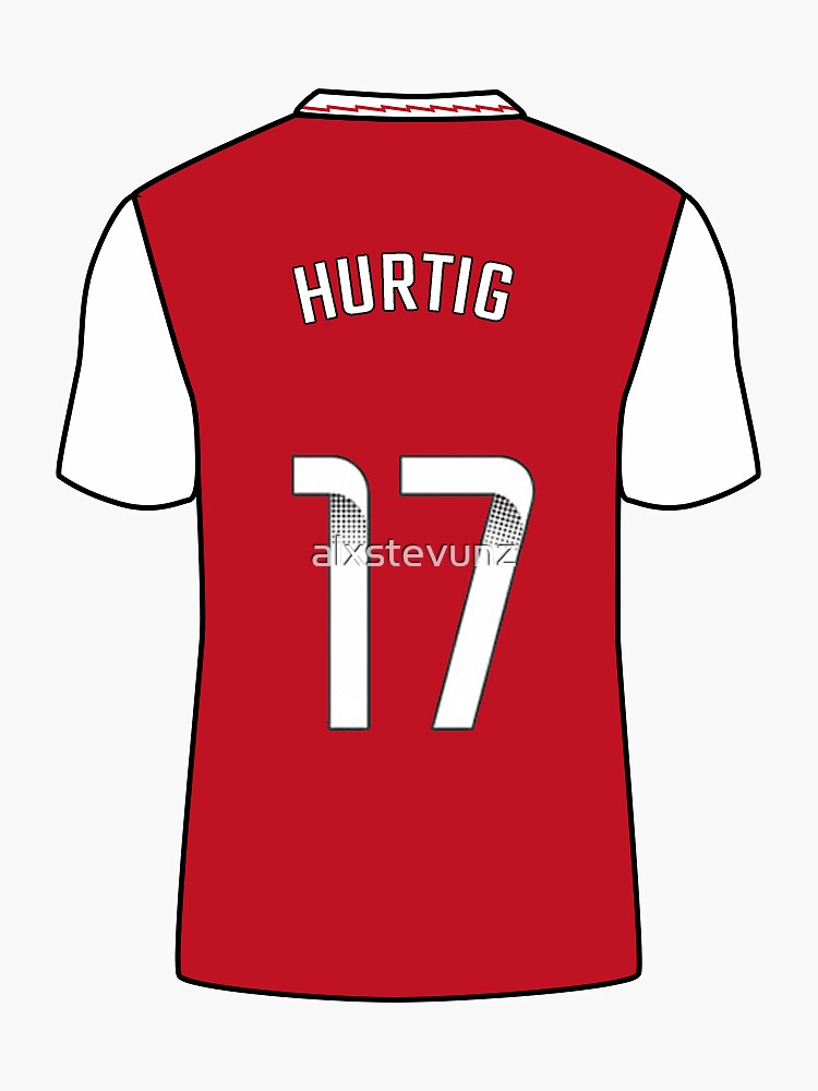 Lina Hurtig Arsenal Shirt 22/23 Sticker for Sale by alxstevunz