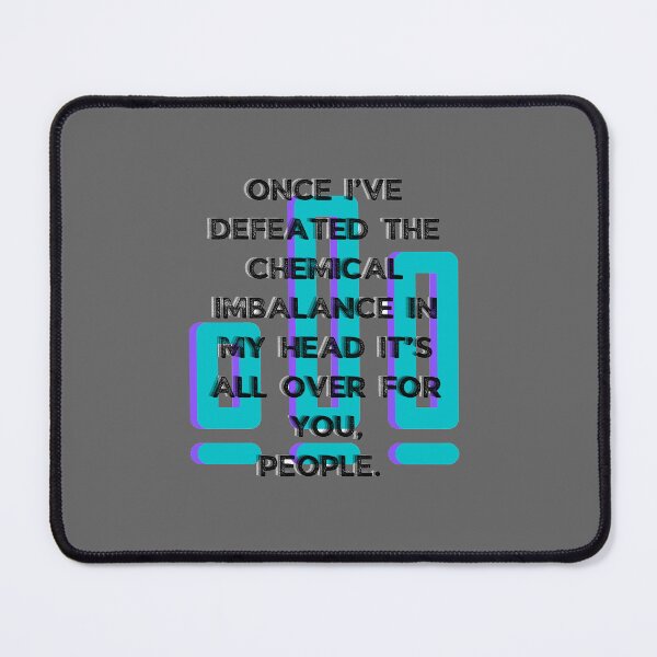 Item preview, Defeat chemical imbalance mental health awareness designed and sold by system51.