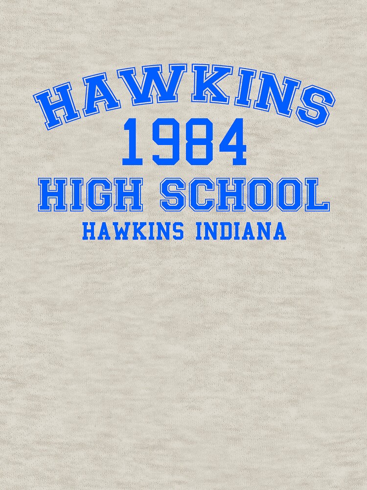 Hawkins High School Indiana Pullover Hoodie for Sale by alhern67