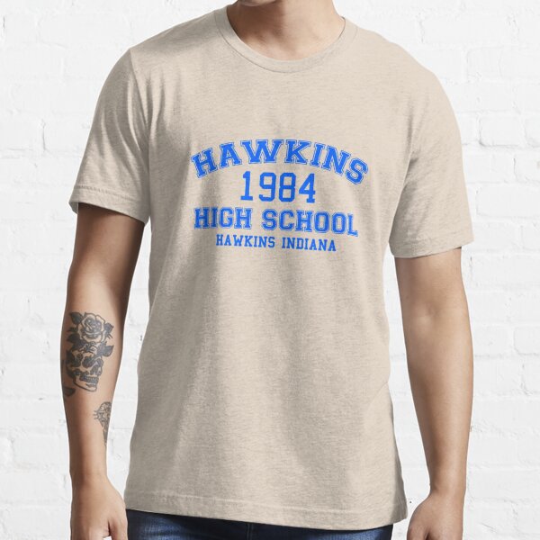 Hawkins High School T-Shirt Inspired by The TV Series Stranger Things - Regular T-Shirt — MoviTees