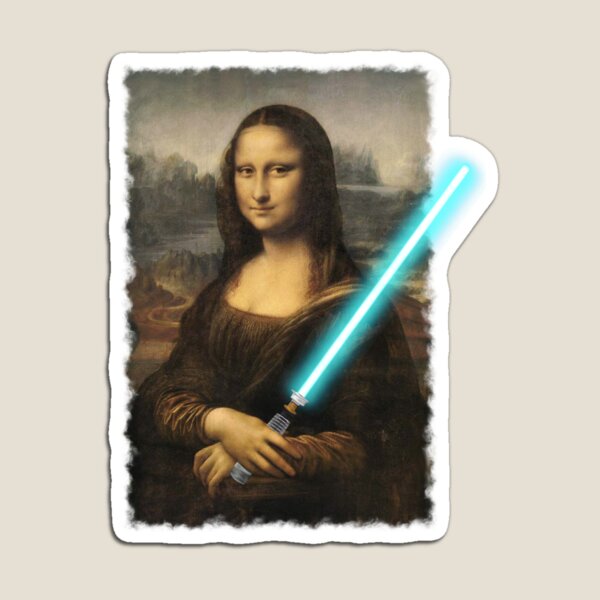 Item preview, Use the force, Mona Lisa designed and sold by wabisabi-design.