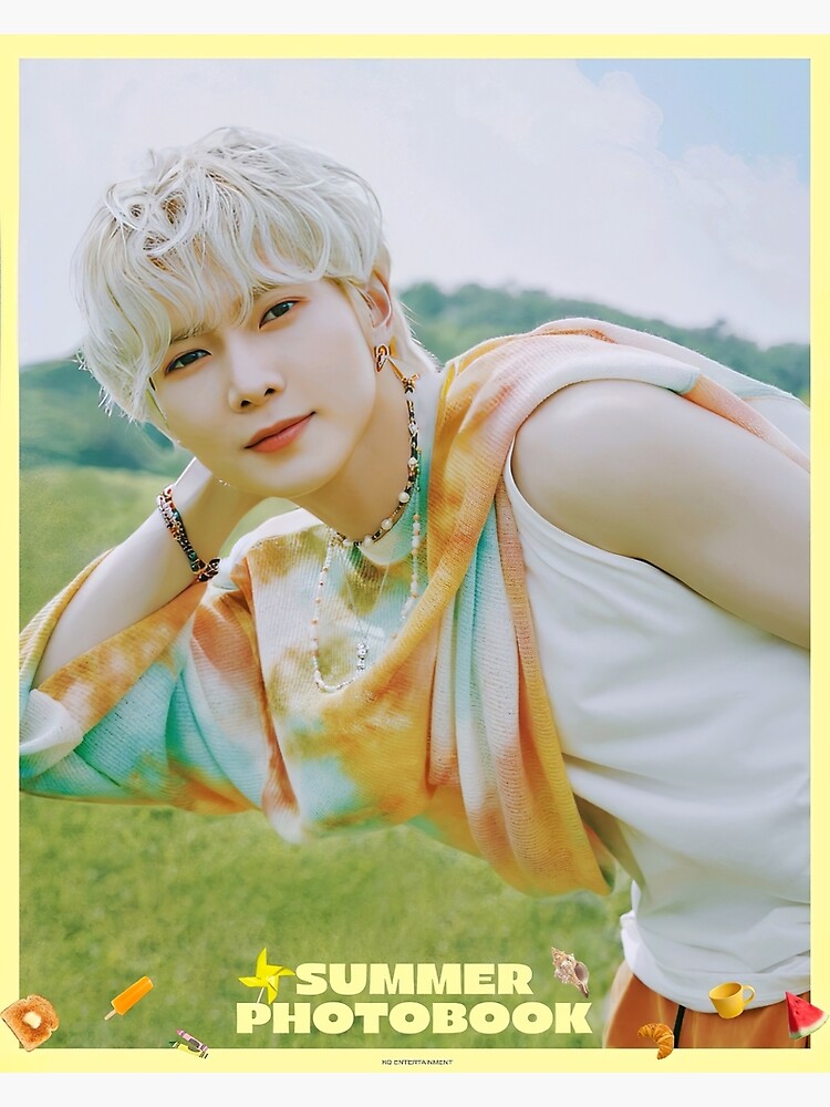 "ATEEZ YEOSANG SUMMER PHOTOBOOK" Poster for Sale by CollegeKorea