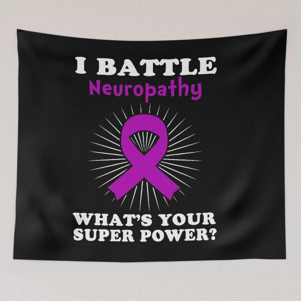 Item preview, I Battle Neuropathy Funny Neuropathy Warrior Gift designed and sold by rechardtee.