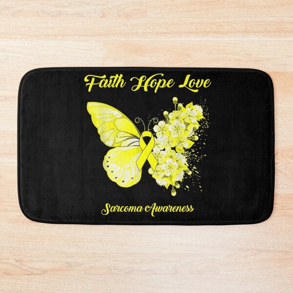 Item preview, Faith Hope Love Sarcoma Awareness Butterfly Ribbon Gifts designed and sold by Adropine.