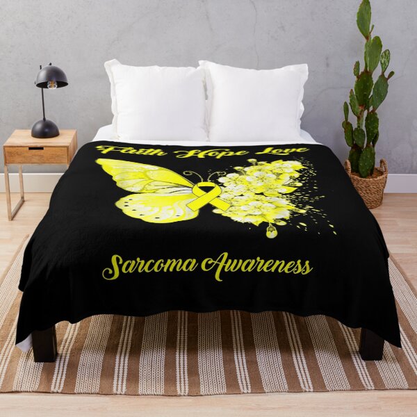 Item preview, Faith Hope Love Sarcoma Awareness Butterfly Ribbon Gifts designed and sold by Adropine.