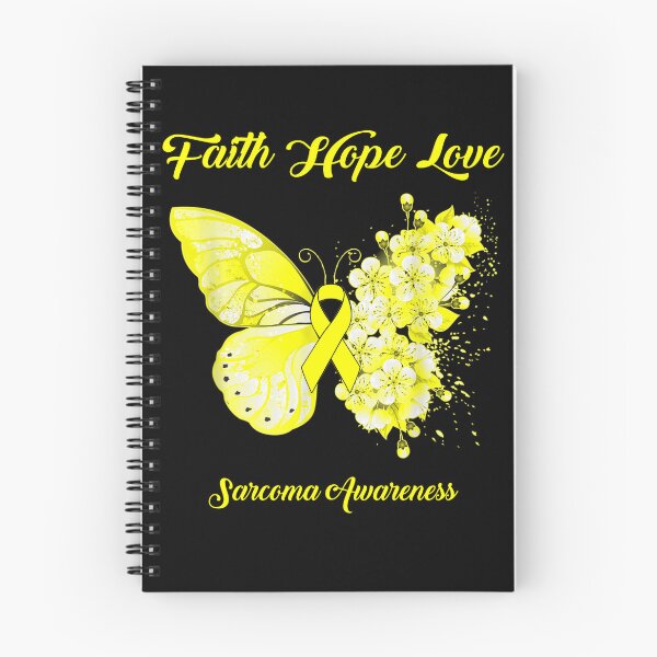 Item preview, Faith Hope Love Sarcoma Awareness Butterfly Ribbon Gifts designed and sold by Adropine.