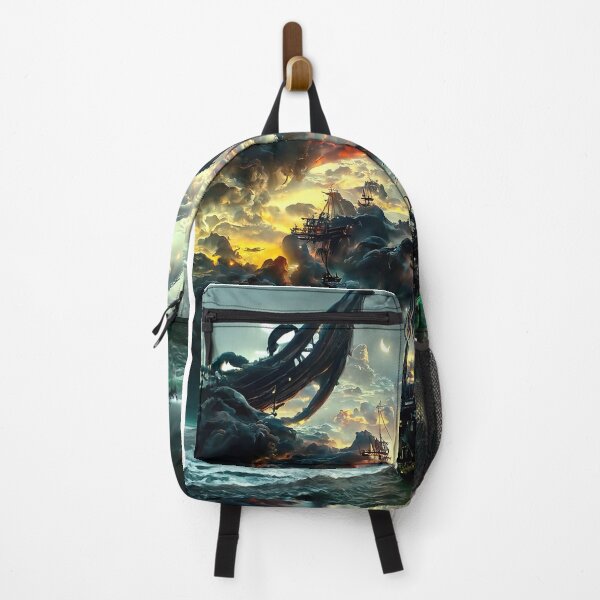 Item preview, chasing the kraken designed and sold by zar4fussion.