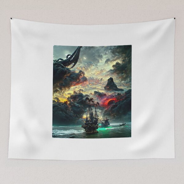 Item preview, chasing the kraken designed and sold by zar4fussion.