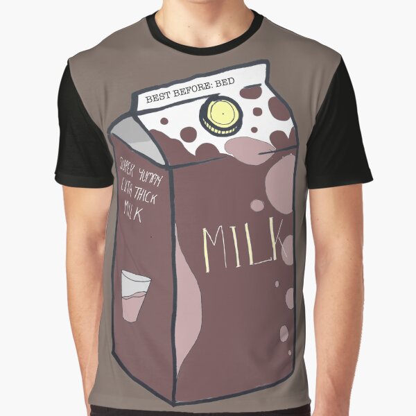MILK v2 Chocolate Graphic T-Shirt