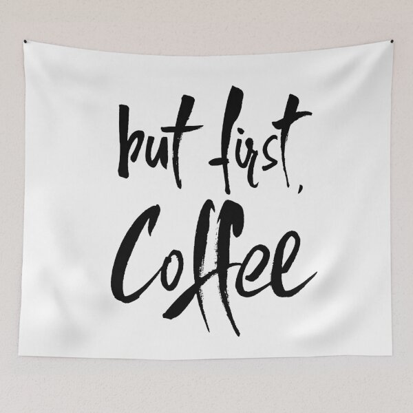 Item preview, But First, Coffee designed and sold by IVETA ANGELOVA.
