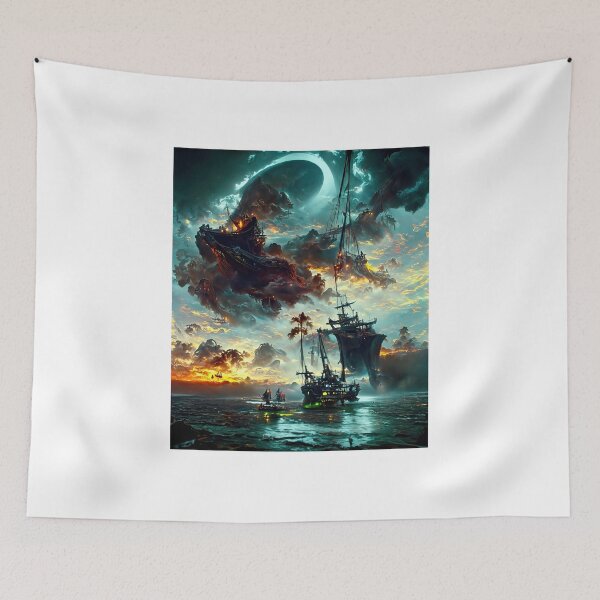 Item preview, chasing the kraken designed and sold by zar4fussion.