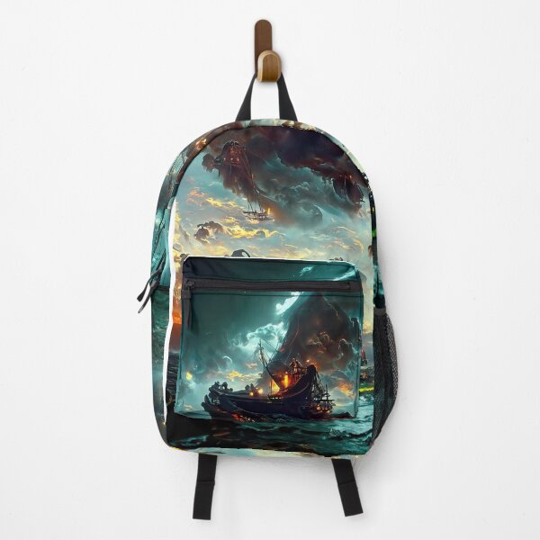 Item preview, chasing the kraken designed and sold by zar4fussion.