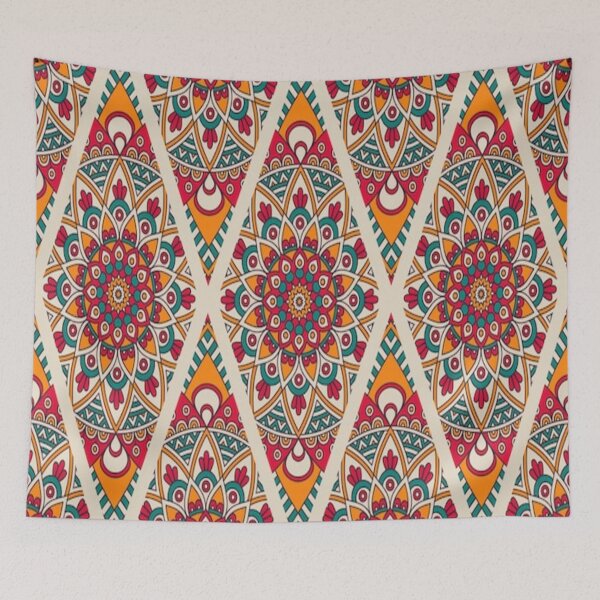 Item preview, Retro Circles Graphic Pattern  designed and sold by Nero9o.