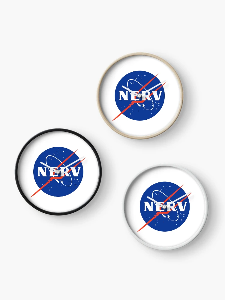 Thumbnail 3 of 4, Clock, NERV designed and sold by Sakuga Drip.