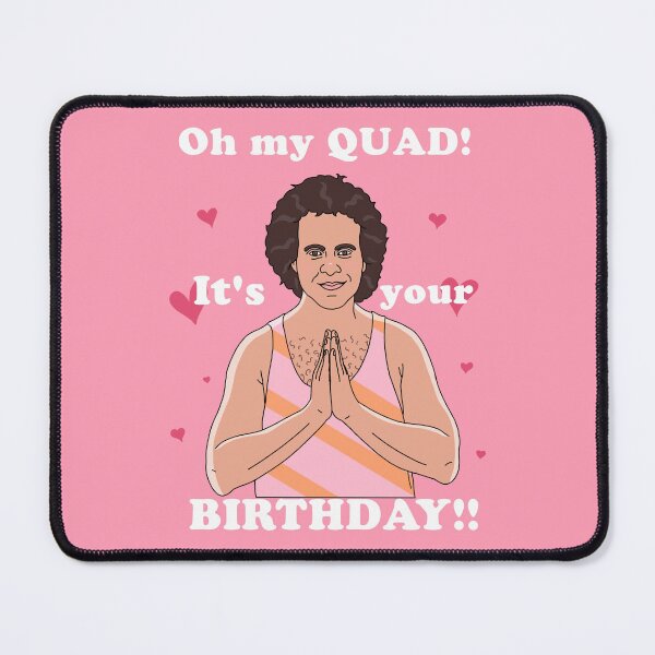 Item preview, Richard Simmons - Birthday designed and sold by Zazz Chromatic.