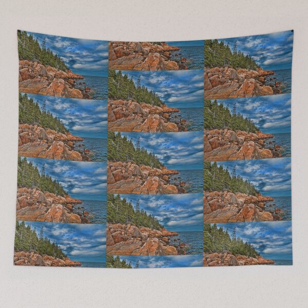 Item preview, USA. Maine. Acadia National Park. Rugged Coastline. designed and sold by vadim19.