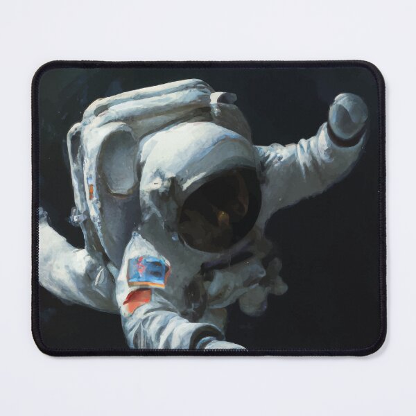 Artikelvorschau, Chiaroscuro Flying Space Astronaut entworfen und verkauft von GiakaiArt.