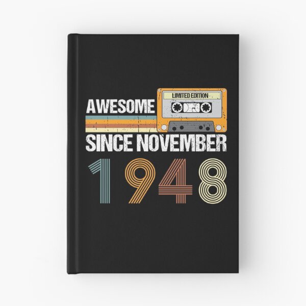 Item preview, Awesome Since November 1948 | 74th Birthday Gifts | 74 Years Old Gifts designed and sold by AMINE  ★★★★★.