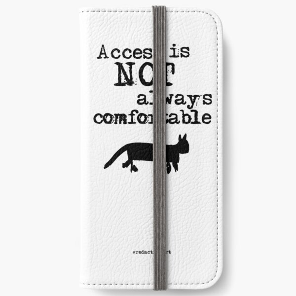 Redactionart - Cat iPhone Wallet