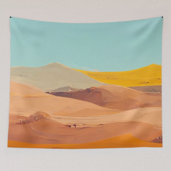 Item preview, Blue Skies Desert Sand designed and sold by DeepSymbolism.
