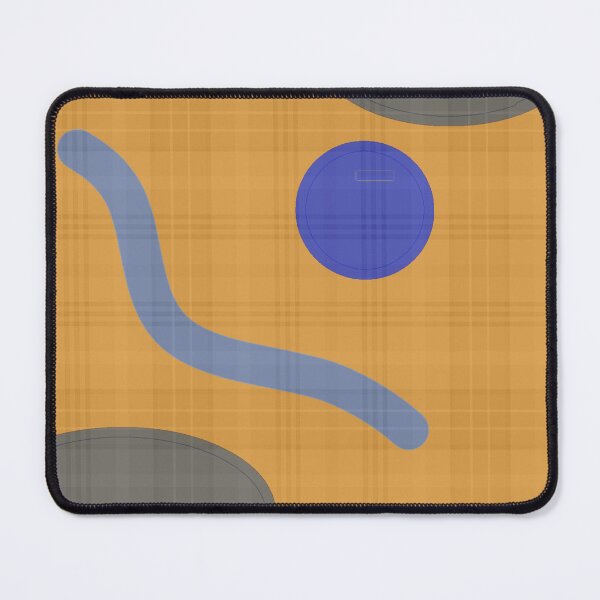Item preview, Geometric Lines | Abstract Art Design | Orange, Blue and Grey designed and sold by Peaceful Lotus Home Design.