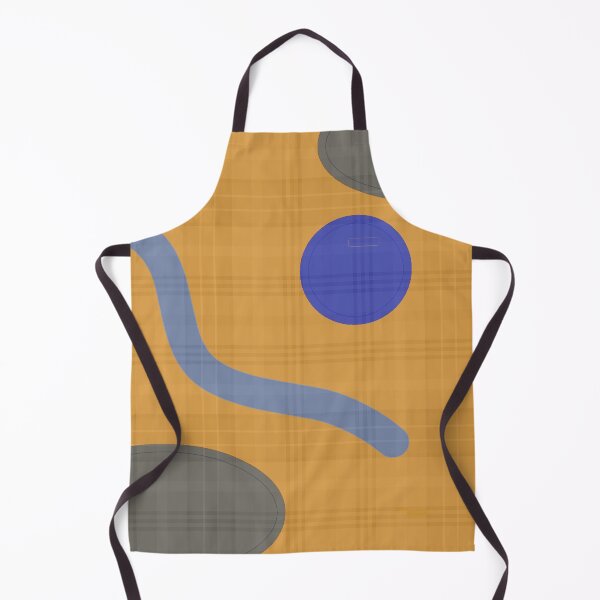 Item preview, Geometric Lines | Abstract Art Design | Orange, Blue and Grey designed and sold by Peaceful Lotus Home Design.